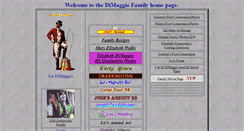 Desktop Screenshot of dimaggiofamily.com
